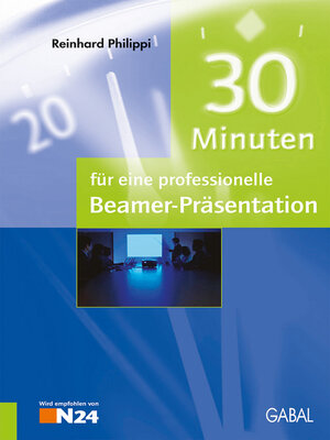 cover image of 30 Minuten für eine professionelle Beamer-Präsentation